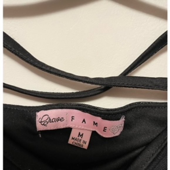 Crave Fame - Black Blouse - Picture 3 of 3